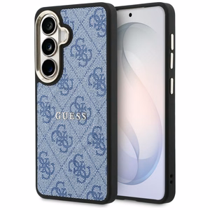 Guess ümbris 4G Embossed Ring MagSafe Samsung Galaxy S26 jaoks sinine