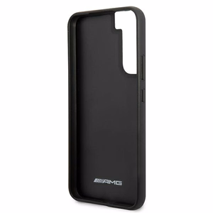 AMG nahast ümbris Samsung Galaxy S22+ jaoks - must