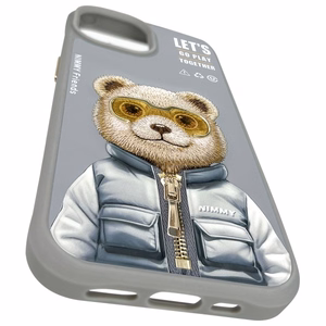 NIMMY ümbris COOL&CUTE 2.0 Bear jaoks IPHONE 15 hall