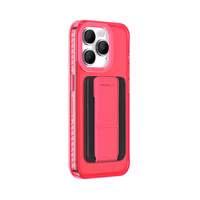 Amazing Thing Titan Pro Neon Mag Wallet Ümbris 10FT IP156.7PTWPN jaoks Iphone 15 Pro Max roosa with alus