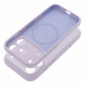 Чехол для iPhone 16 Forcell F-Protect Rubber Premium, совместимый с MagSafe, лиловый
