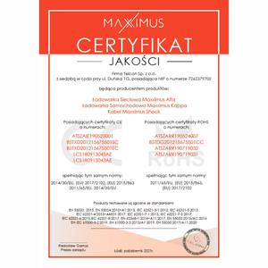 Łaowarka Sieciowa MX ALFA 20W PD+QC, USB-A+C biała TTT