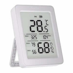SONOFF ZigBee SNZB-02DR2 temperatuuri- ja niiskusandur, 2 tk