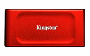Kingston Technology 2TB XS1000 punane väline kaasaskantav SSD USB 3.2 Gen 2