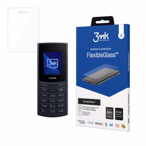 Nokia 110 4G 2023 – 3mk FlexibleGlass telefoni ekraanikaitse