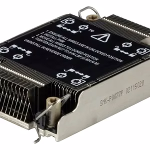 Supermicro SNK-P0077P arvuti jahutussüsteem Protsessori radiaator must, roostevaba teras