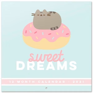Pusheen Foodie 2021 Collection päevaplaneerimise kalender