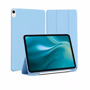 Etteri case for Apple iPad Air 4 2020 / 5 2022 10.9'' / 6 2024 / 7 2025 11'' light blue