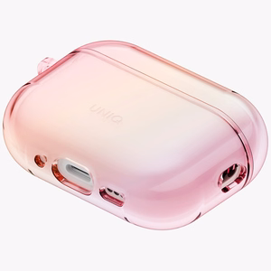 Uniq Iridescia Hang Ümbris jaoks AirPods Pro 3 - Läbipaistev roosa