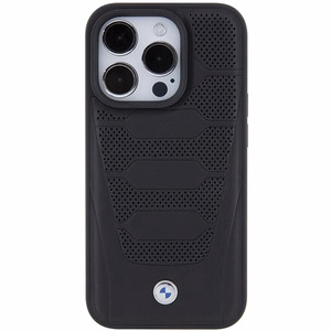 BMW Leather Seats Pattern чехол для iPhone 15 Pro Max - чёрный