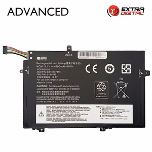 Sülearvuti aku LENOVO 01AV463, 4100 mAh, Extra Digital Advanced