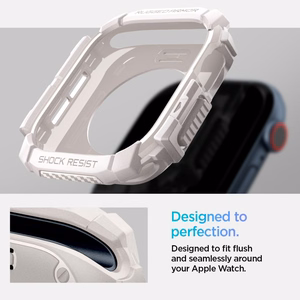 Ümbris SPIGEN RUGGED ARMOR APPLE WATCH 10 (46 MM) beež