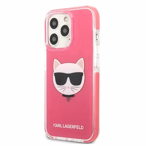 KARL LAGERFELD KLHCP13LTPECPI IPHONE 13 PRO / 13 6.1 "ÜMBRIS FUCHSIA / FUSCHIA CHOUPETTE HEAD