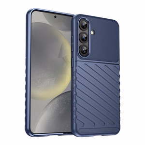 Thunder Ümbris jaoks Samsung Galaxy S25+ Silicone Armored Cover - sinine