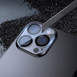 Karastatud klaas HARD SILK PRINT jaoks camera (LENS) jaoks Iphone 14 Pro/14 Pro Max (island)