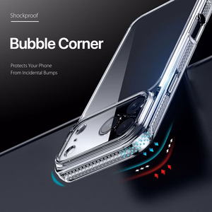 DUX DUCIS CLIN kaitseümbris seadmele iPhone 18 Pro Max / 17 Pro Max, värv: läbipaistev