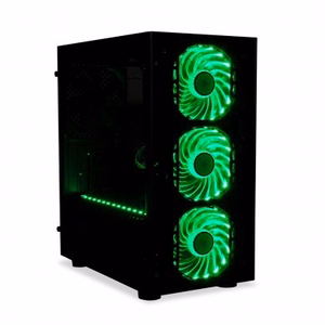 iBox PASSION V4 Mini Tower must arvutikorpus