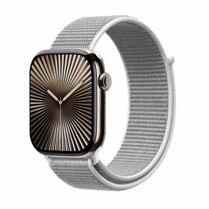 Crong Nylon Apple Watch spordirihm, 44/45/46/49 mm, hõbehall