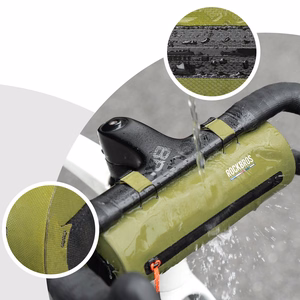 Rockbros AS-145 ROAD TO SKY handlebar bicycle bag, waterproof, 2 l - green