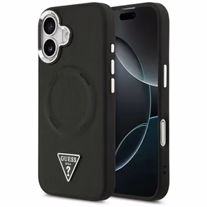 Guess Triangle Logo MagSafe ümbris jaoks iPhone 17 - must