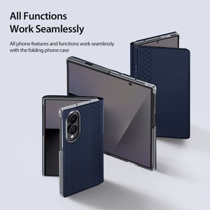 Must Dux Ducis Bril ümbris Samsung F971 Z Fold8 telefonile