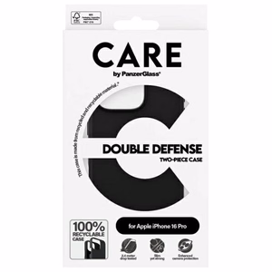 CARE by PanzerGlass Feature Double Defense Ümbris jaoks iPhone 16 Pro - Must