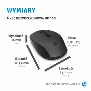 HP 150 juhtmevaba hiir