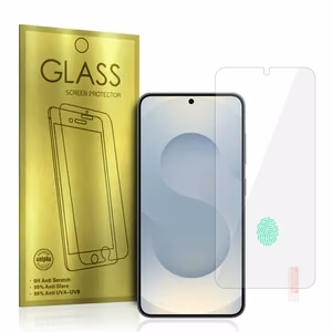 Karastatud klaas Gold SAMSUNG GALAXY S25 PLUS/S24 PLUS jaoks (sõrmejäljega avamise toega)