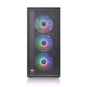 Thermaltake S200 TG ARGB arvutikorpus, Midi Tower, must