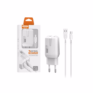 Micro-USB võrgulaadija, 2400 mA