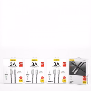 USB kaabel Dudao L7xL hall Lightning 100cm LED-indikaatoriga (kuni 3A)