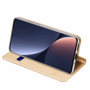 Dux Ducis Skin Pro чехол-книжка для Xiaomi 12 Pro золотой