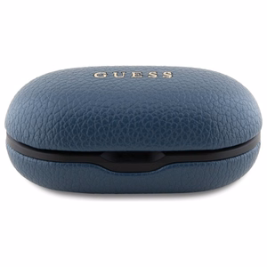 Guess Bluetooth kõrvaklapid GUTWSPGTSPSB TWS + docking station sinine/sinine Grained Classic Logo