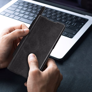 Nillkin Qin Pro Ümbris jaoks Samsung Galaxy Z Fold 7 with S Pen Space - Must
