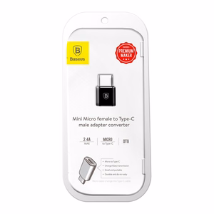 Adapter Baseus MicroUSB to Type-C OTG must CAMOTG-01