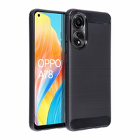Ümbris jaoks Oppo A78 5G Carbon must