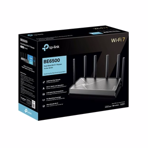 TP-LINK Archer BE400 Wi-Fi 7 (802.11be) Data speed 5764 Mbit/s Ethernet WAN Yes WAN connection type RJ-45 Ethernet LAN Yes 4xLAN ports USB port Yes ARCHERBE400 (Wireless Router)