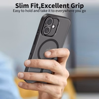 Tech-Protect MagStand MagSafe ümbris jaoks iPhone 17 - matt must