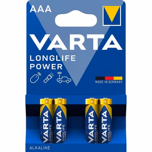 VARTA alkaline battery R3 (AAA) Longlife Power 4 pcs