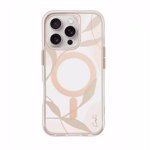 Uniq Coehl Verdure Magnetic Charging Ümbris jaoks iPhone 16 Pro - läbipaistev