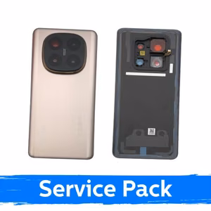 Back Cover Compatible With Xiaomi Redmi Note 14 Pro+ 5G / Sand Gold / (Service Pack)