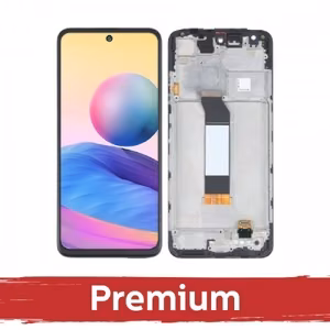 LCD ekraan Xiaomi Redmi Note 10 5G / Note 10T 5G / Poco M3 Pro 5G must raamiga OEM