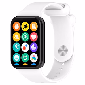 СИЛИКОНОВЫЙ РЕМЕШОК MI BAND 8 PRO /M8 PRO (12). БЕЛЫЙ