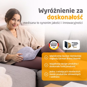Medisana HP 518 soojenduspadi, õrn sirelililla