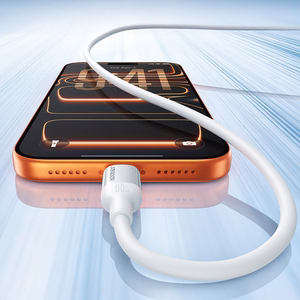 Joyroom S-A62 Lively Series 3A USB-A - USB-C kaabel 1.2 m - valge