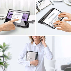 DUX DUCIS case TOBY with pencil storage jaoks SAMSUNG Tab S6 Lite (P610/P613/P615/P619) must