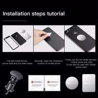 Magnetic car phone hoidja Forcell F-Grip MagElite air vent must