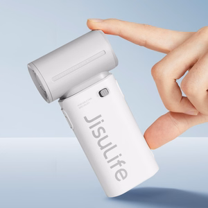 Jisulife Life9 3600 mAh kaasaskantav USB-käsiventilaator-minipuhur, hall