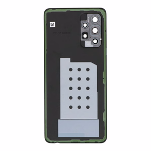 Tagakaas Samsung A525 / A526 / A528 A52 4G / A52 5G / A52S 5G juodas (su kameros stikliuku) OEM