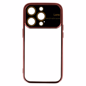 Electro Lens Ümbris jaoks Iphone 14 Pro Max Cherry